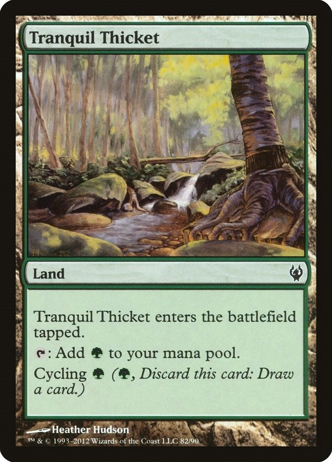 Image for Tranquil Thicket (82) [Duel Decks: Izzet vs. Golgari]