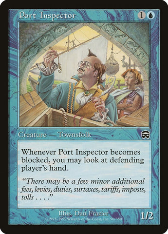 Image for Port Inspector (90) [Mercadian Masques]