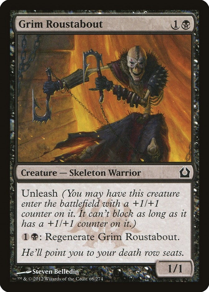 Image for Grim Roustabout (68) [Return to Ravnica]