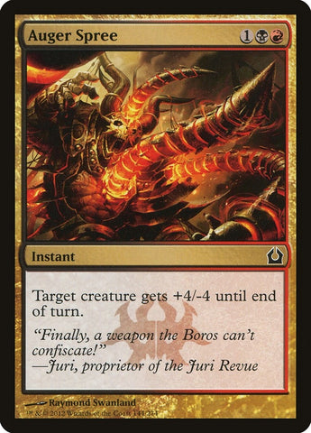 Image for Auger Spree (144) [Return to Ravnica]
