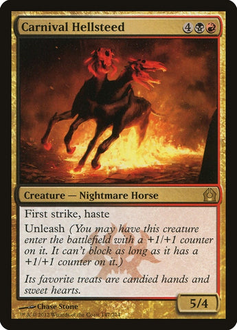 Image for Carnival Hellsteed (147) [Return to Ravnica]