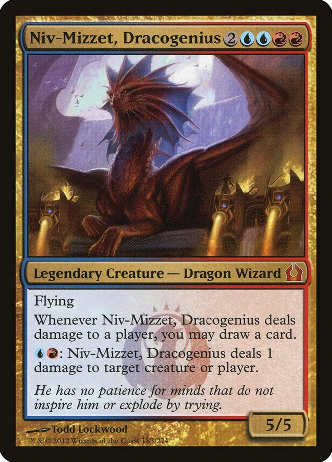Image for Niv-Mizzet, Dracogenius (183) [Return to Ravnica]