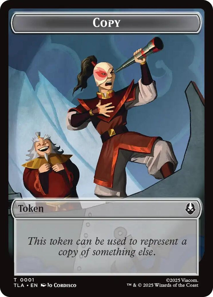 Image for Copy (0001) // Spirit Double-Sided Token (1 // 3) (Avatar: The Last Airbender) (TLA) - Magic: The Gathering