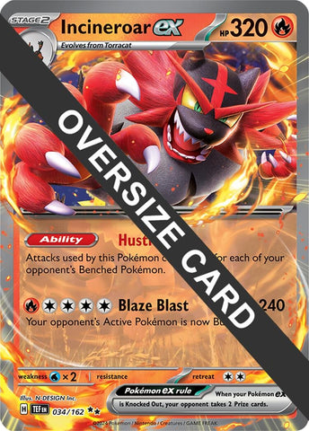 Image for Incineroar ex (034/162) - Pokemon