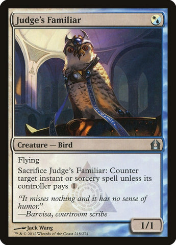Image for Judge's Familiar (218) [Return to Ravnica]
