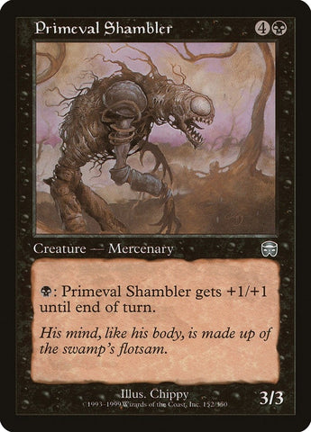 Image for Primeval Shambler (152) [Mercadian Masques]