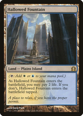 Image for Hallowed Fountain (241) [Return to Ravnica]