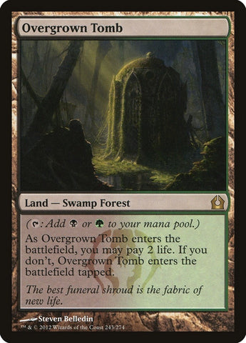 Image for Overgrown Tomb (243) [Return to Ravnica]