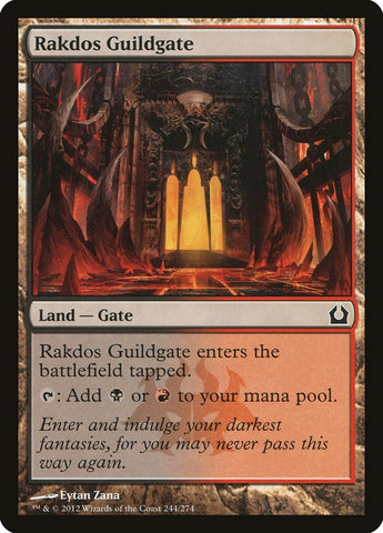 Image for Rakdos Guildgate (244) [Return to Ravnica]
