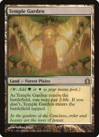 Image for Temple Garden (248) [Return to Ravnica]