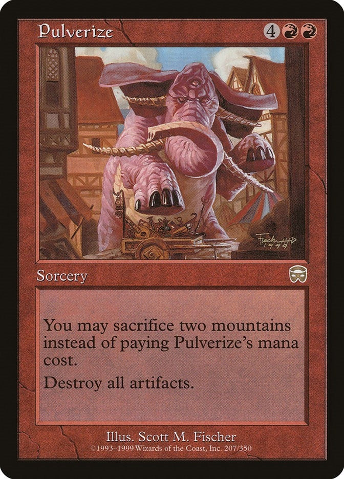 Image for Pulverize (207) [Mercadian Masques]
