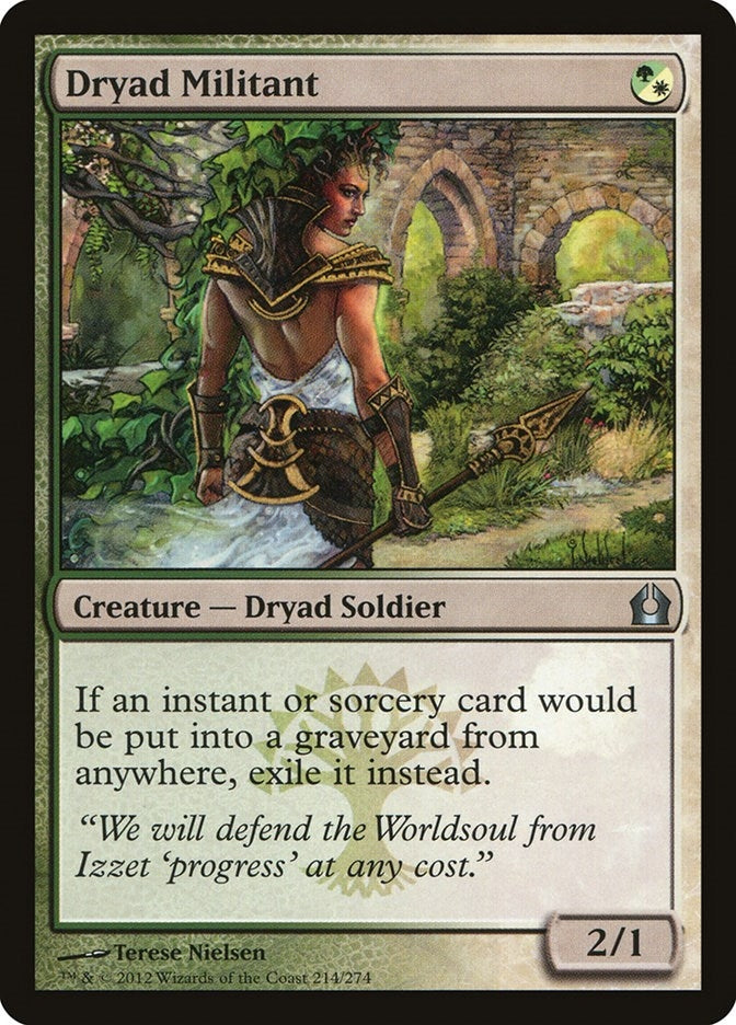 Image for Dryad Militant (214) [Return to Ravnica]
