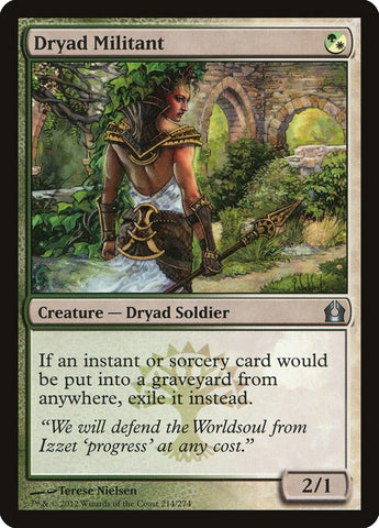 Image for Dryad Militant (214) [Return to Ravnica]