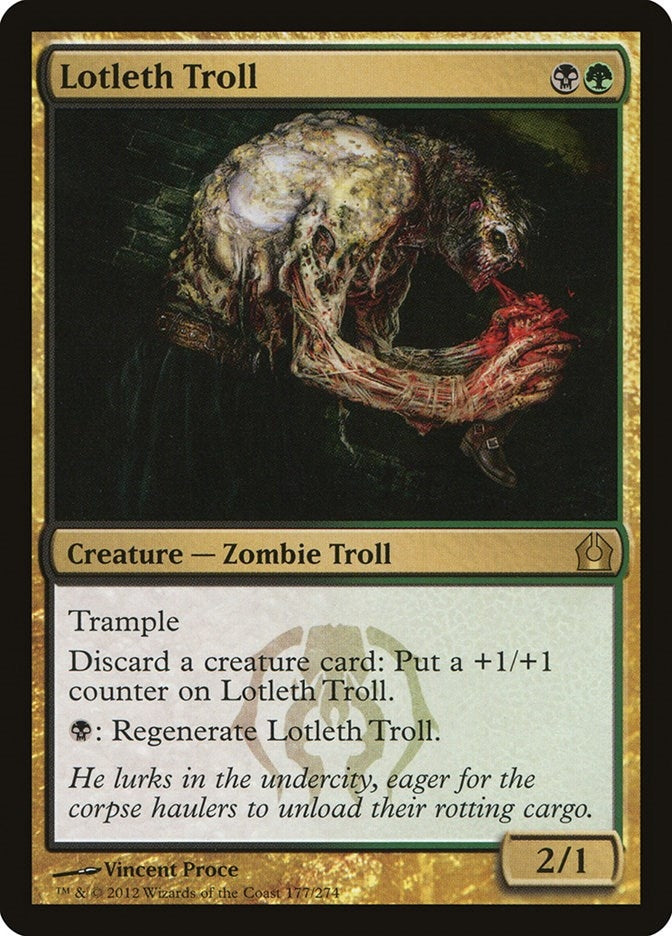 Image for Lotleth Troll (177) [Return to Ravnica]
