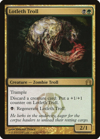 Image for Lotleth Troll (177) [Return to Ravnica]