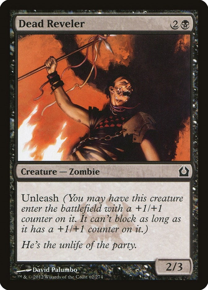 Image for Dead Reveler (62) [Return to Ravnica]