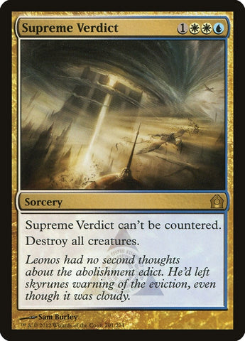 Image for Supreme Verdict (201) [Return to Ravnica]