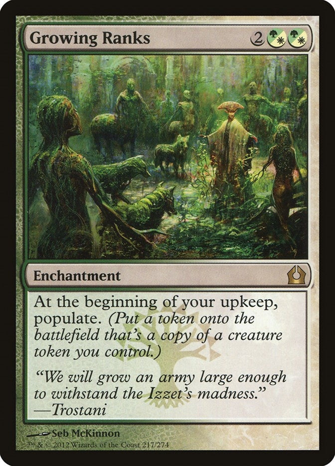 Image for Growing Ranks (217) [Return to Ravnica]