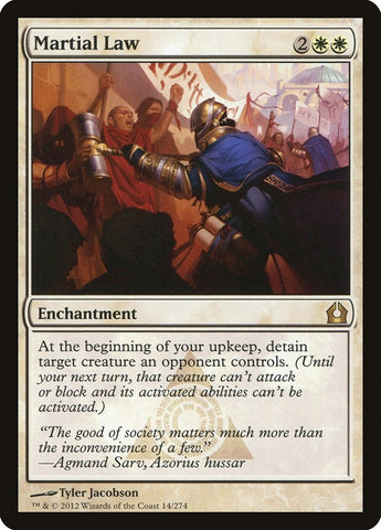 Image for Martial Law (14) [Return to Ravnica]