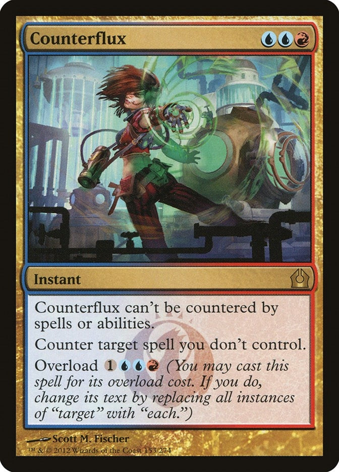 Image for Counterflux (153) [Return to Ravnica]