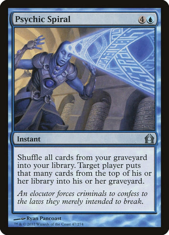 Image for Psychic Spiral (47) [Return to Ravnica]