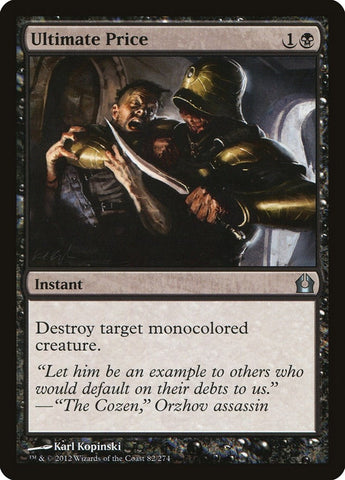Image for Ultimate Price (82) [Return to Ravnica]