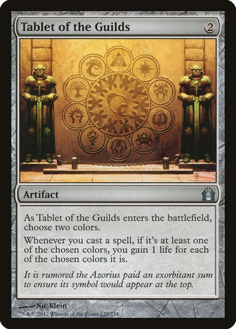 Image for Tablet of the Guilds (235) [Return to Ravnica]