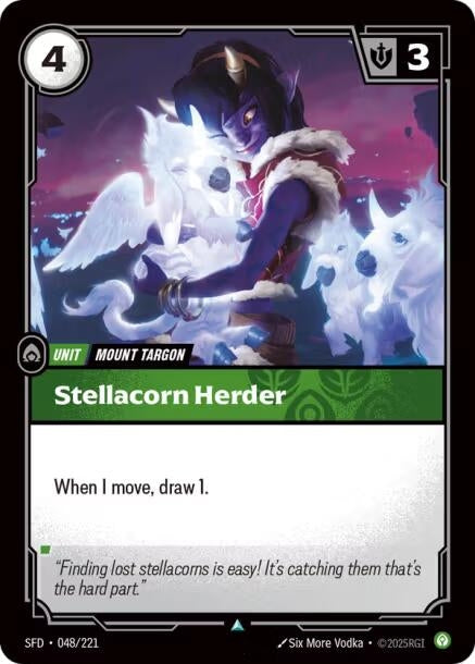 Image for Stellacorn Herder (048/221) (Spiritforged) - Riftbound: League of Legends Trading Card Game