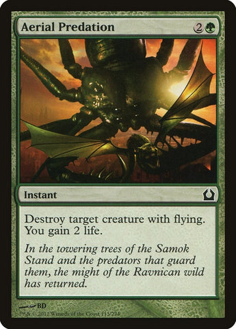 Image for Aerial Predation (113) [Return to Ravnica]