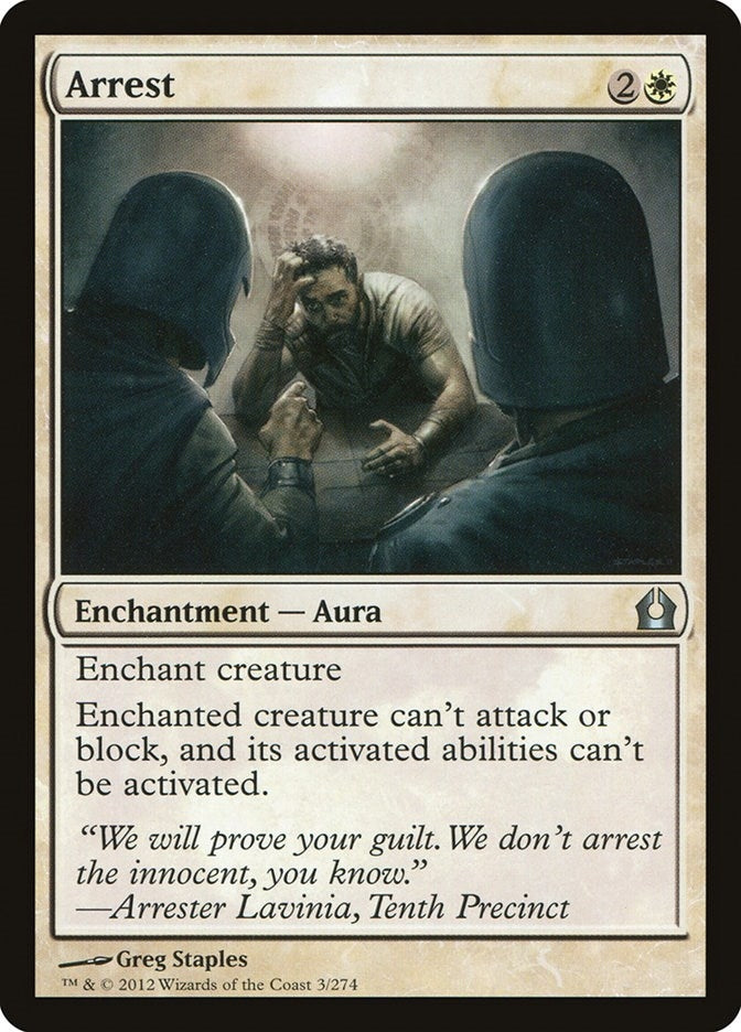Image for Arrest (3) [Return to Ravnica]