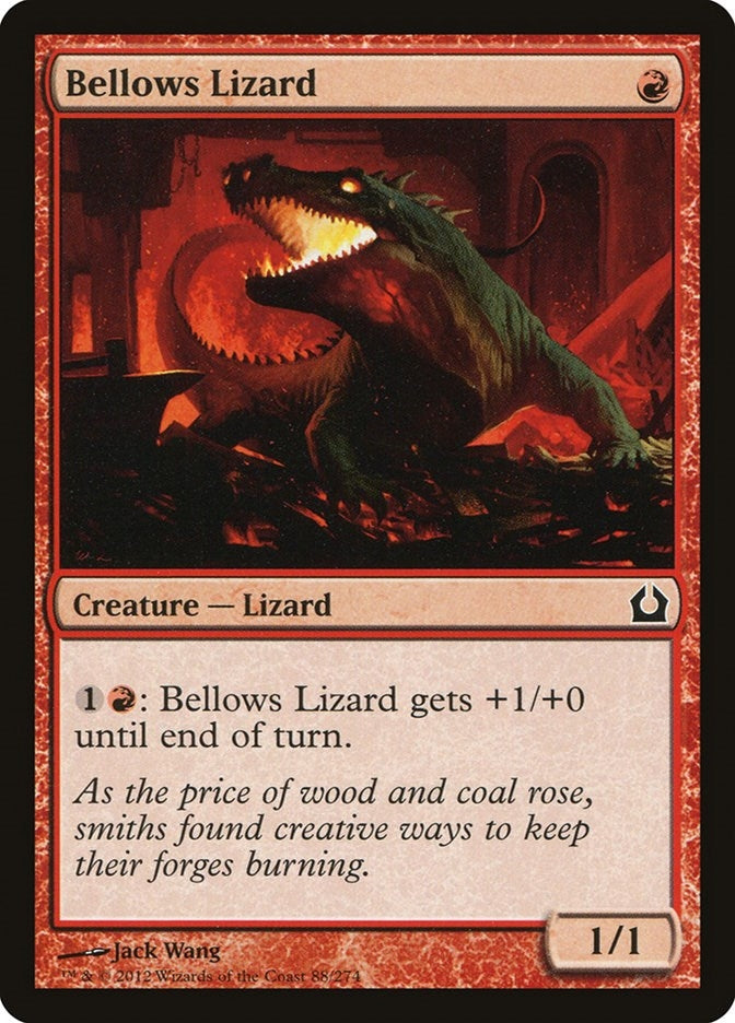 Image for Bellows Lizard (88) [Return to Ravnica]