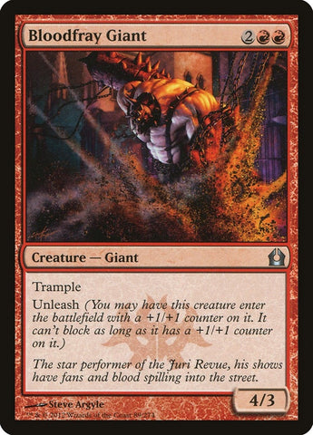 Image for Bloodfray Giant (89) [Return to Ravnica]