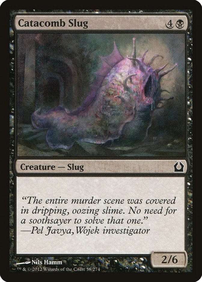 Image for Catacomb Slug (58) [Return to Ravnica]