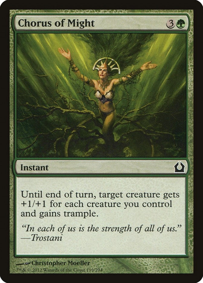 Image for Chorus of Might (119) [Return to Ravnica]