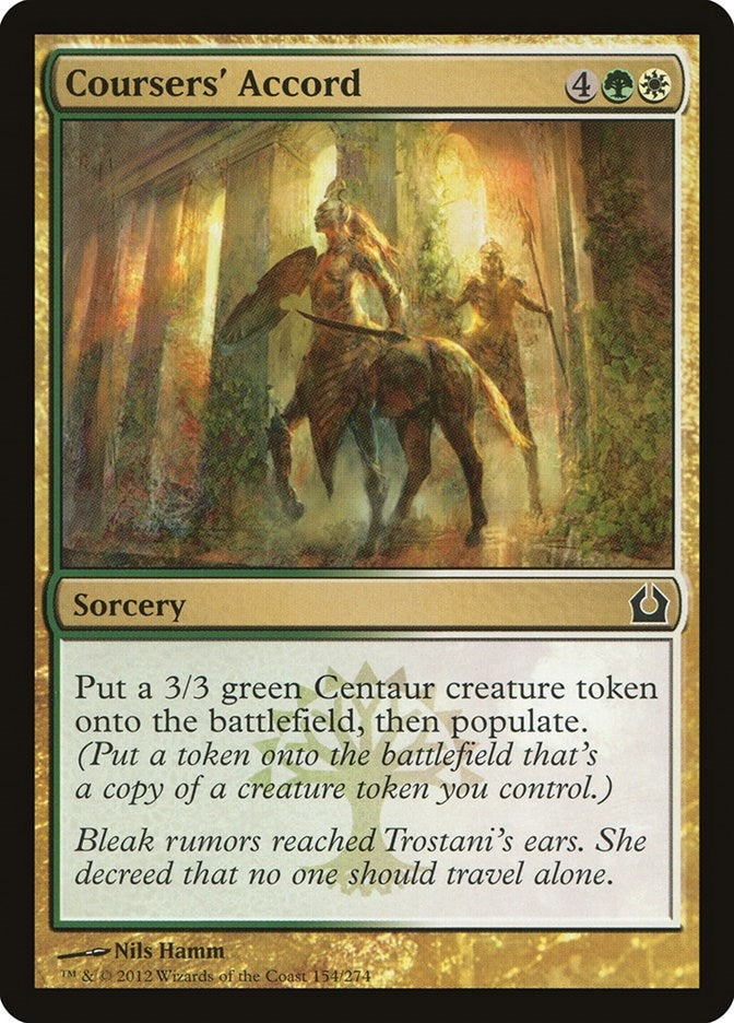 Image for Coursers' Accord (154) [Return to Ravnica]