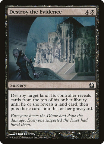 Image for Destroy the Evidence (64) [Return to Ravnica]