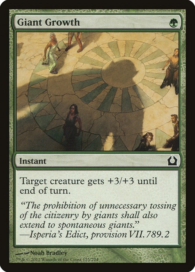 Image for Giant Growth (125) [Return to Ravnica]