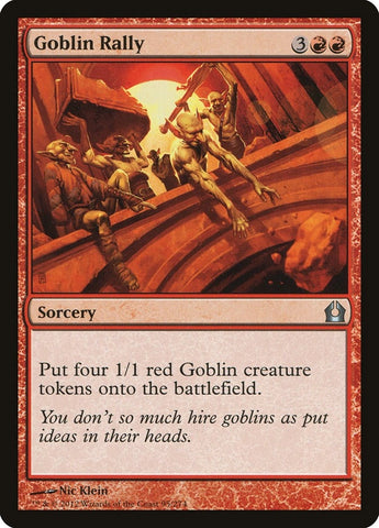 Image for Goblin Rally (95) [Return to Ravnica]