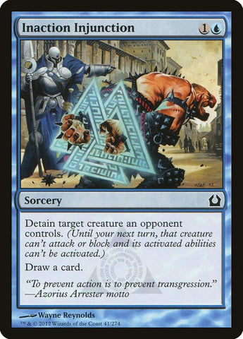 Image for Inaction Injunction (41) [Return to Ravnica]