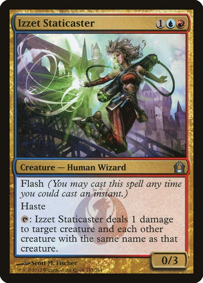 Image for Izzet Staticaster (173) [Return to Ravnica]