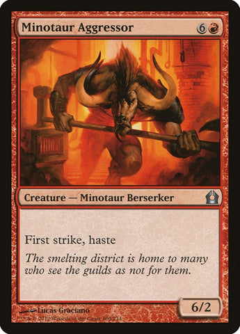 Image for Minotaur Aggressor (100) [Return to Ravnica]