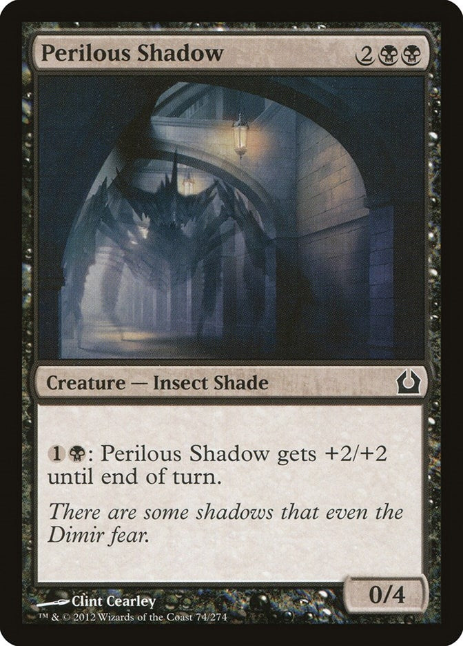 Image for Perilous Shadow (74) [Return to Ravnica]