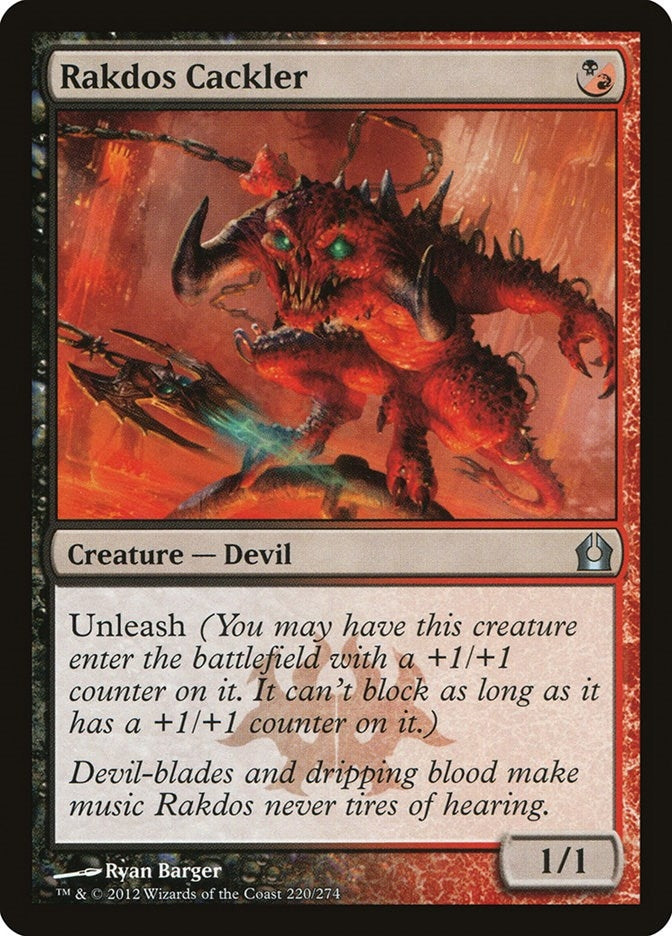 Image for Rakdos Cackler (220) - Magic: The Gathering