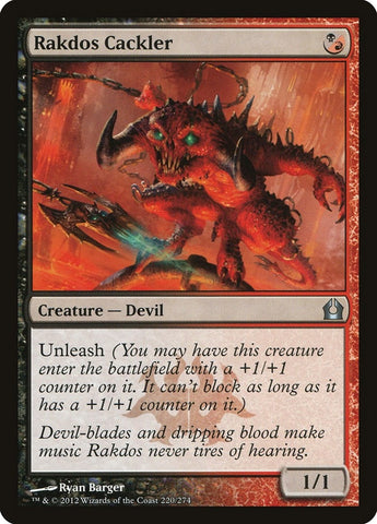 Image for Rakdos Cackler (220) - Magic: The Gathering