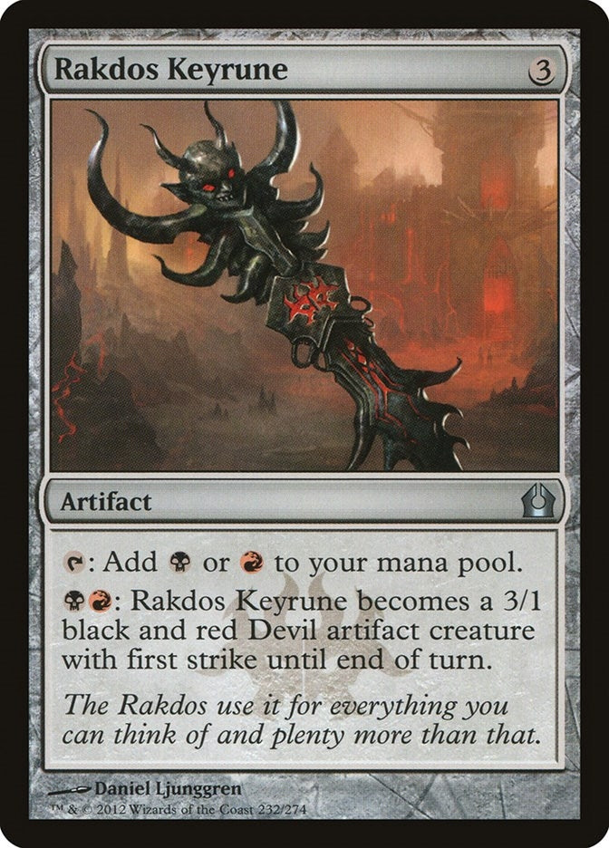 Image for Rakdos Keyrune (232) [Return to Ravnica]