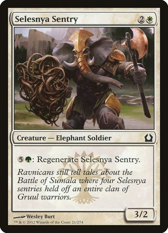 Image for Selesnya Sentry (21) - Magic: The Gathering