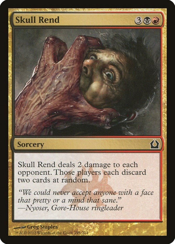 Image for Skull Rend (195) [Return to Ravnica]