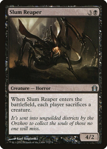 Image for Slum Reaper (77) - Magic: The Gathering