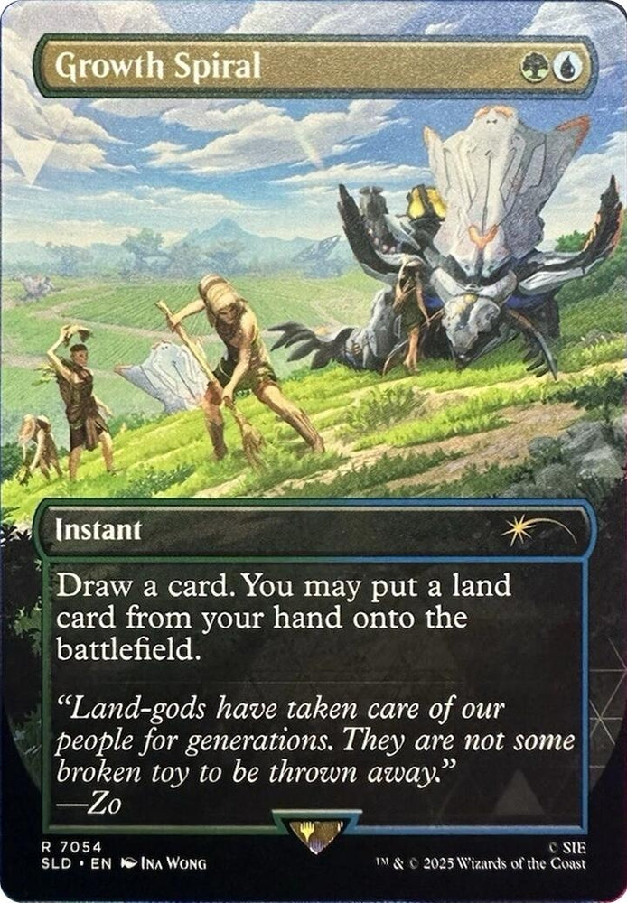 Image for Growth Spiral (7054) (7054) (Secret Lair Drop Series) - Magic: The Gathering