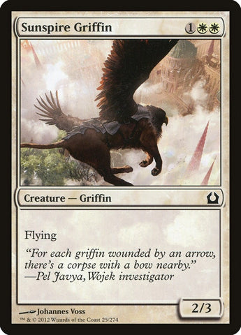 Image for Sunspire Griffin (25) - Magic: The Gathering